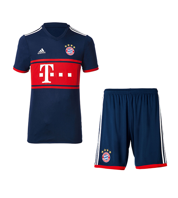 Bayern Munich Extérieur 2017/18 Junior Kit - Cliquez sur l'image pour la fermer