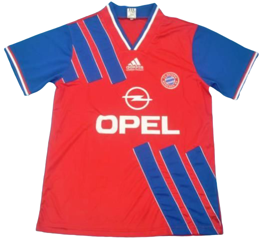 Maillot Bayern Munich Domicile 1993-95 - Cliquez sur l'image pour la fermer
