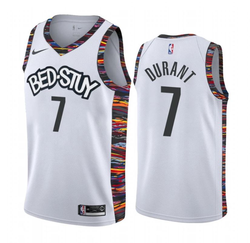 Kevin Durant, Brooklyn Nets 2019/20 - City Edition - Cliquez sur l'image pour la fermer