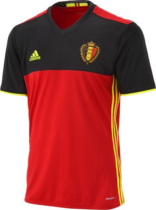 Maillot Belgique Domicile, Euro 2016 - Cliquez sur l'image pour la fermer