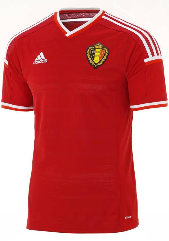 Maillot Belgique Domicile 2015/16 - Cliquez sur l'image pour la fermer