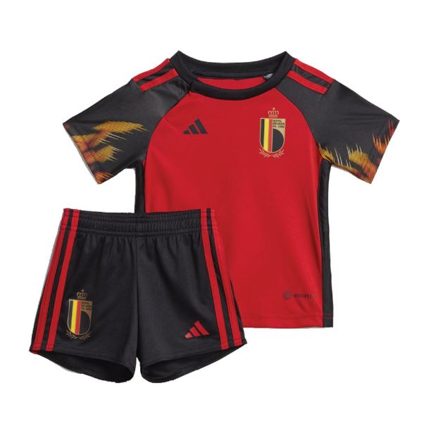 Belgique Domicile 2022 Junior Kit - Cliquez sur l'image pour la fermer