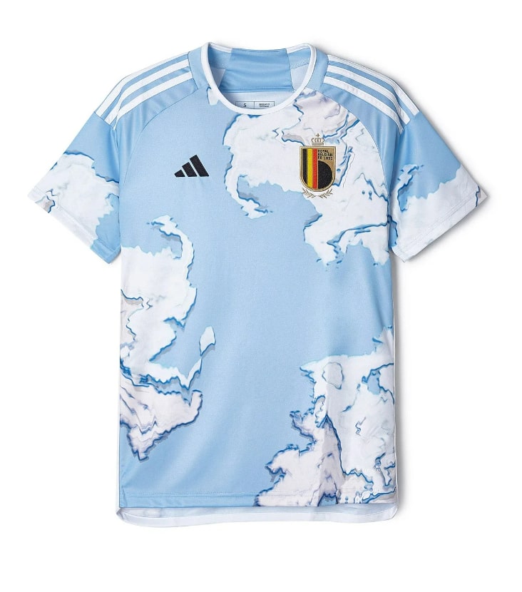 Maillot Belgique Extérieur WWC23 - Cliquez sur l'image pour la fermer