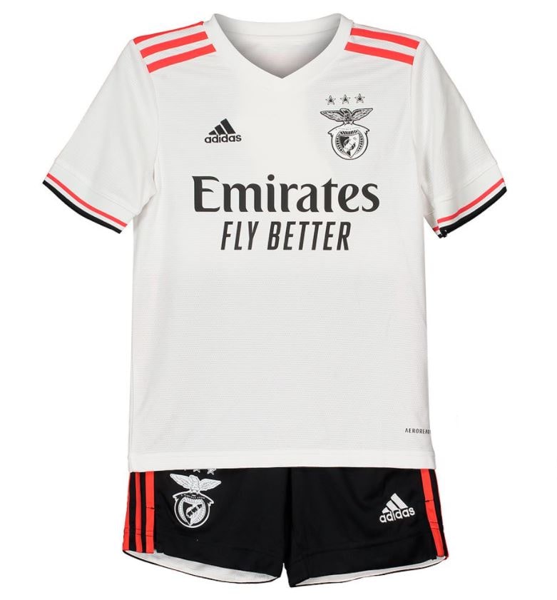 Benfica Extérieur 2021/22 Junior Kit - Cliquez sur l'image pour la fermer