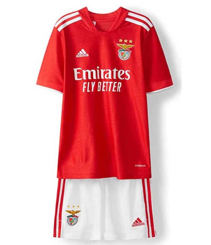 Benfica Domicile 2021/22 Junior Kit - Cliquez sur l'image pour la fermer