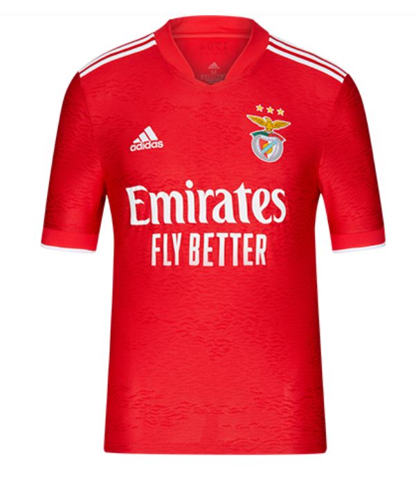 Maillot Benfica Domicile 2021/22 - Cliquez sur l'image pour la fermer