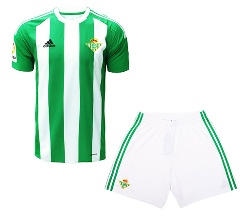 Kit Junior Betis Domicile 2016/17 - Cliquez sur l'image pour la fermer