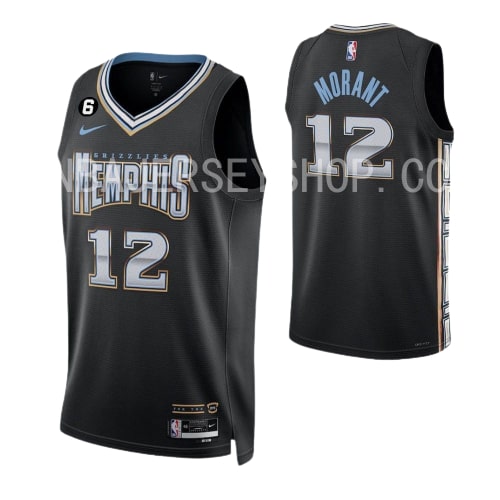 Ja Morant, Memphis Grizzlies 2022/23 - City - Cliquez sur l'image pour la fermer