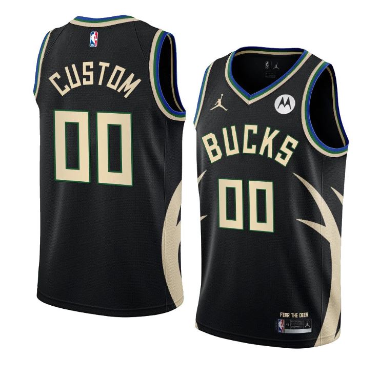 Custom, Milwaukee Bucks 2022/23 - Statement - Cliquez sur l'image pour la fermer