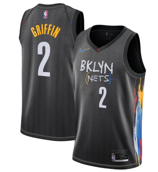 Blake Griffin, Brooklyn Nets 2020/21 - City Edition - Cliquez sur l'image pour la fermer