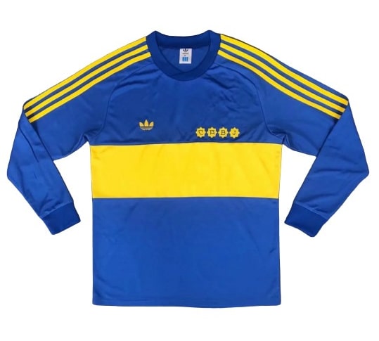 Maillot Boca Juniors 1981 ML - Cliquez sur l'image pour la fermer