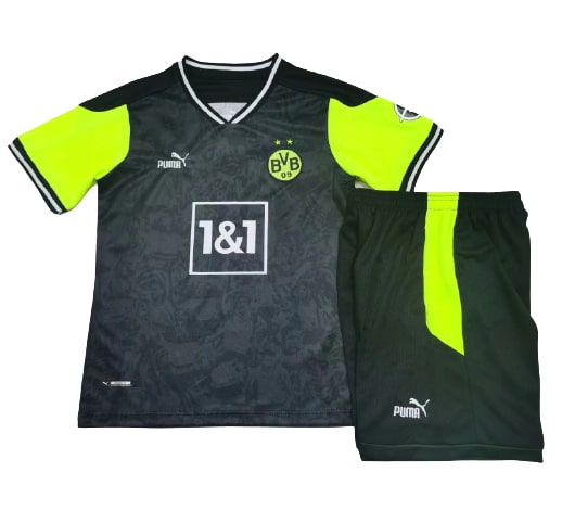 Borussia Dortmund 4éme 2020/21 Junior Kit - Cliquez sur l'image pour la fermer