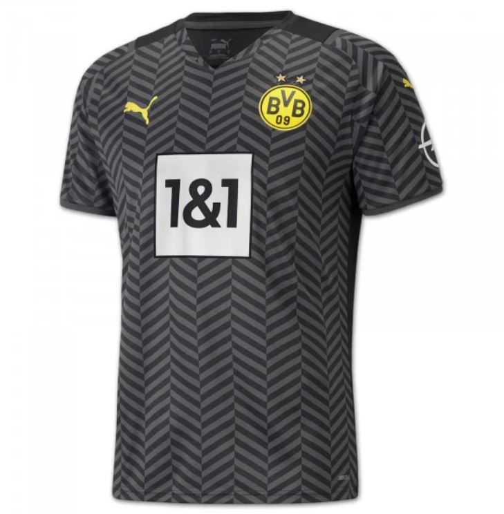 Maillot Borussia Dortmund Extérieur 2021/22 - Cliquez sur l'image pour la fermer