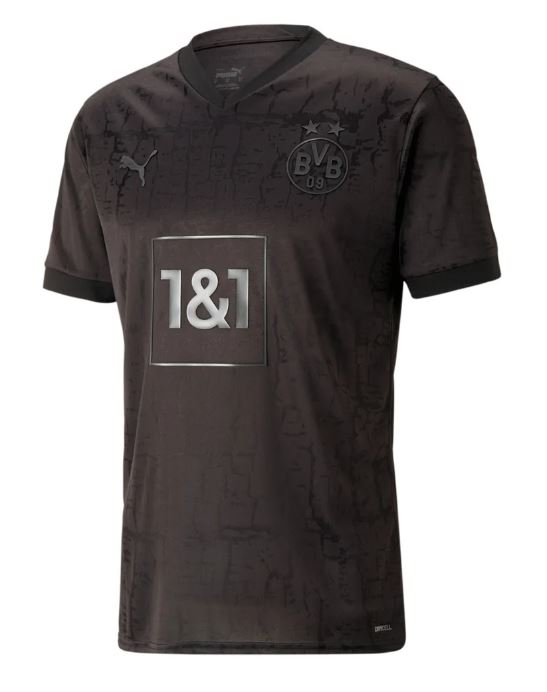 Maillot Borussia Dortmund 'Blackout' 2022/23 - Cliquez sur l'image pour la fermer