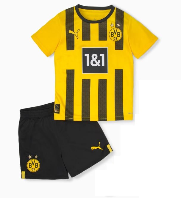 Borussia Dortmund Domicile 2022/23 Junior Kit - Cliquez sur l'image pour la fermer