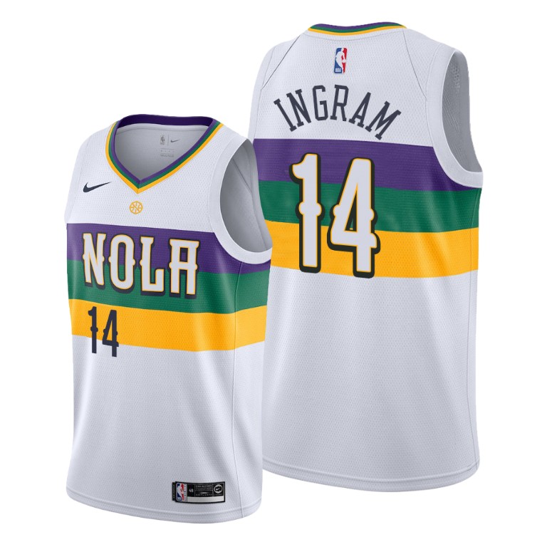 Brandon Ingram, New Orleans Pelicans 2019/20 - City Edition - Cliquez sur l'image pour la fermer