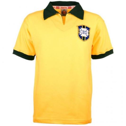 Maillot Brésil Domicile WC 1958 - Cliquez sur l'image pour la fermer
