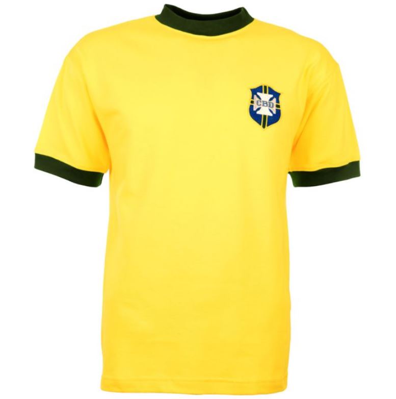 Maillot Brésil Domicile WC 1970 - Cliquez sur l'image pour la fermer