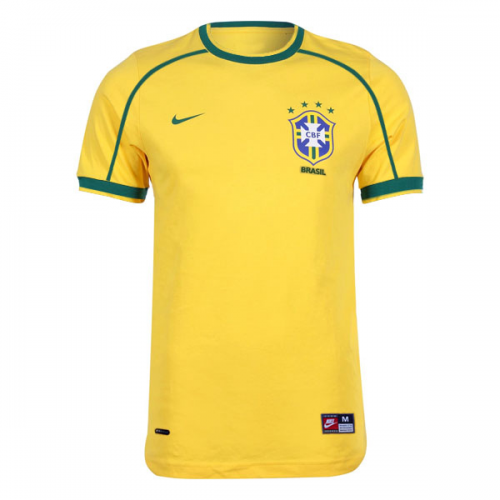 Maillot Brésil Domicile WC 1998 - Cliquez sur l'image pour la fermer