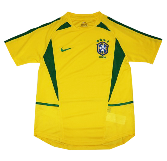 Maillot Brésil Domicile WC 2002 - Cliquez sur l'image pour la fermer
