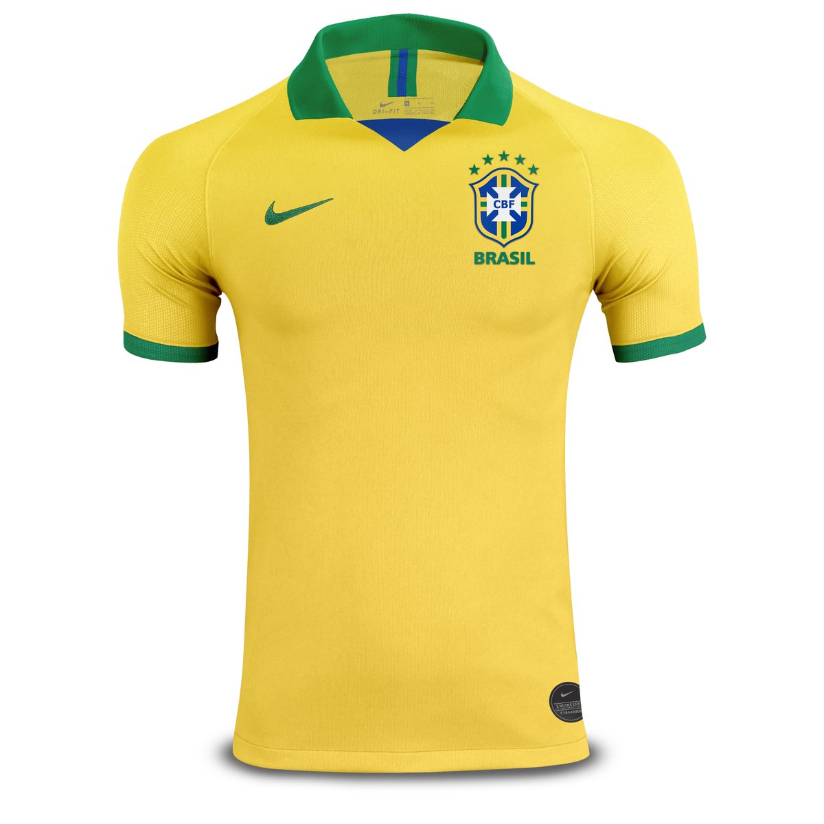 Maillot Brésil Domicile 2019/20 - Cliquez sur l'image pour la fermer