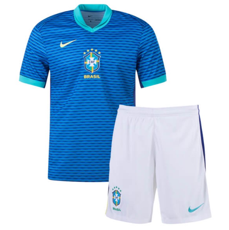 Brésil Extérieur 2024 Junior Kit - Cliquez sur l'image pour la fermer