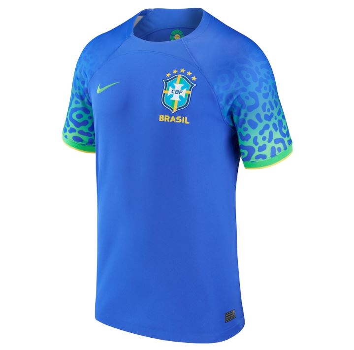 Maillot Brésil Extérieur 2022 - Cliquez sur l'image pour la fermer