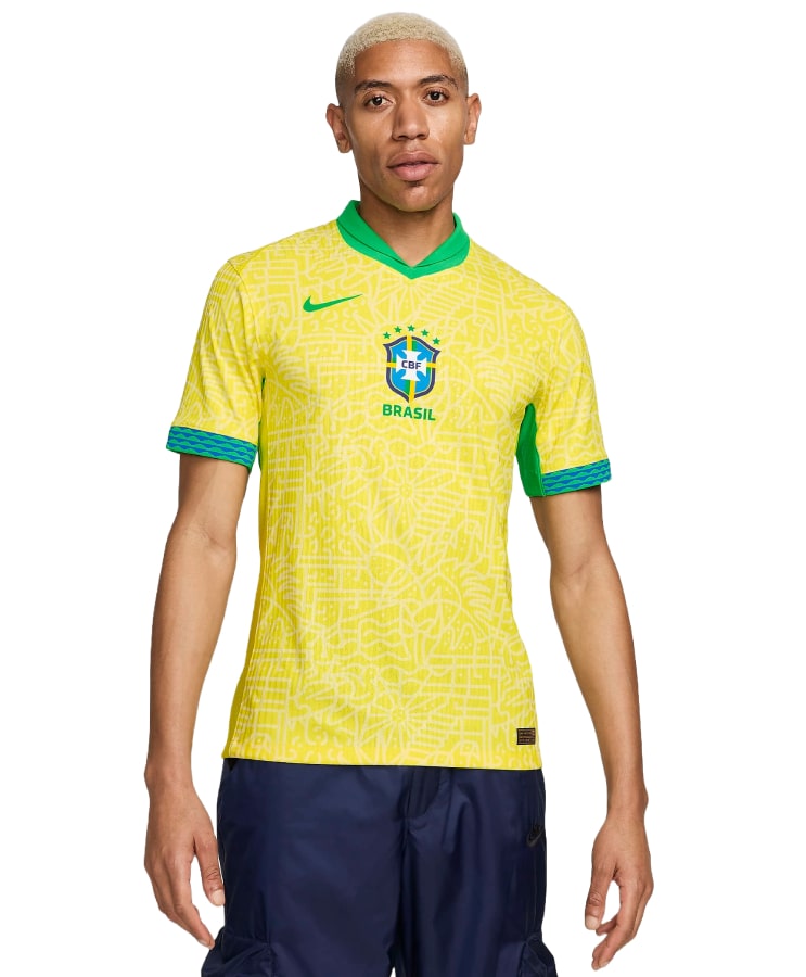 Maillot Brésil Domicile 2024 - Authentic - Cliquez sur l'image pour la fermer