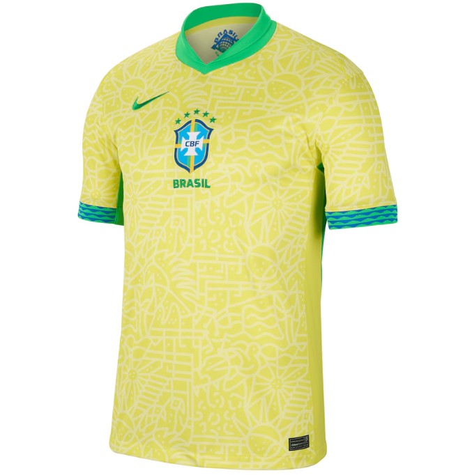 Maillot Brésil Domicile 2024 - Cliquez sur l'image pour la fermer