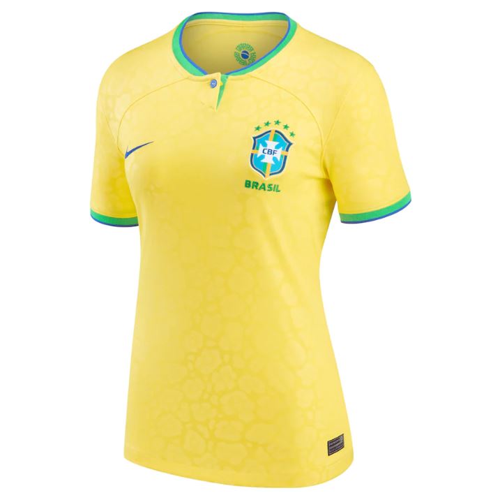 Maillot Brésil Domicile 2022 - FEMME - Cliquez sur l'image pour la fermer