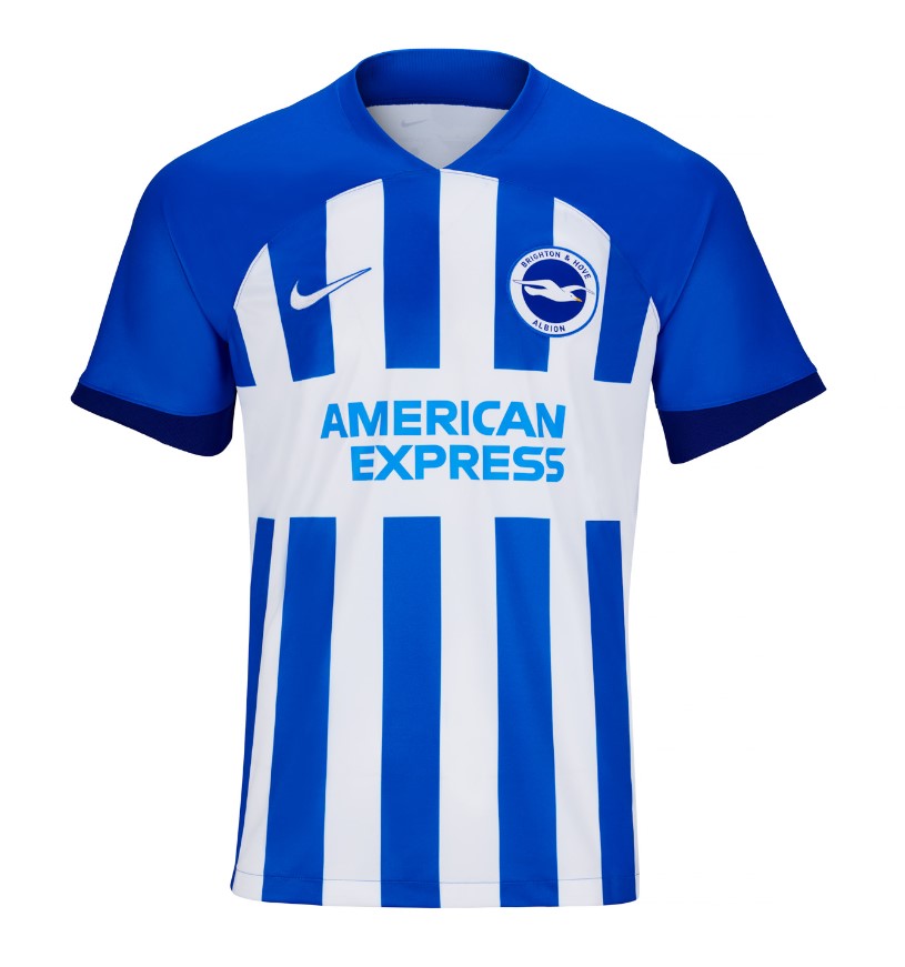 Maillot Brighton & Hove Albion Domicile 2023/24 - Cliquez sur l'image pour la fermer