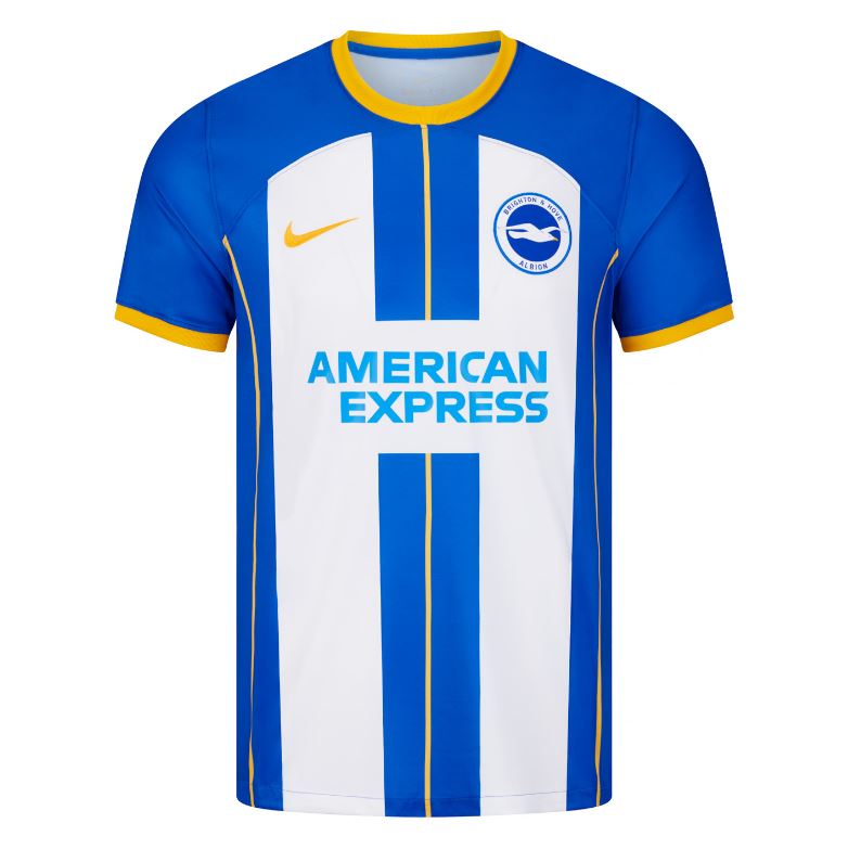 Maillot Brighton & Hove Albion Domicile 2022/23 - Cliquez sur l'image pour la fermer