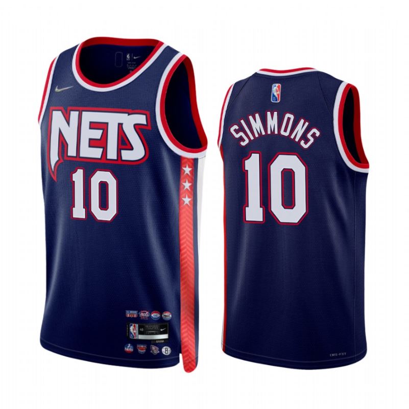 Ben Simmons, Brooklyn Nets 2021/22 - City Edition - Cliquez sur l'image pour la fermer