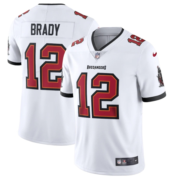 Tom Brady, Tampa Bay Buccaneers - White - Cliquez sur l'image pour la fermer