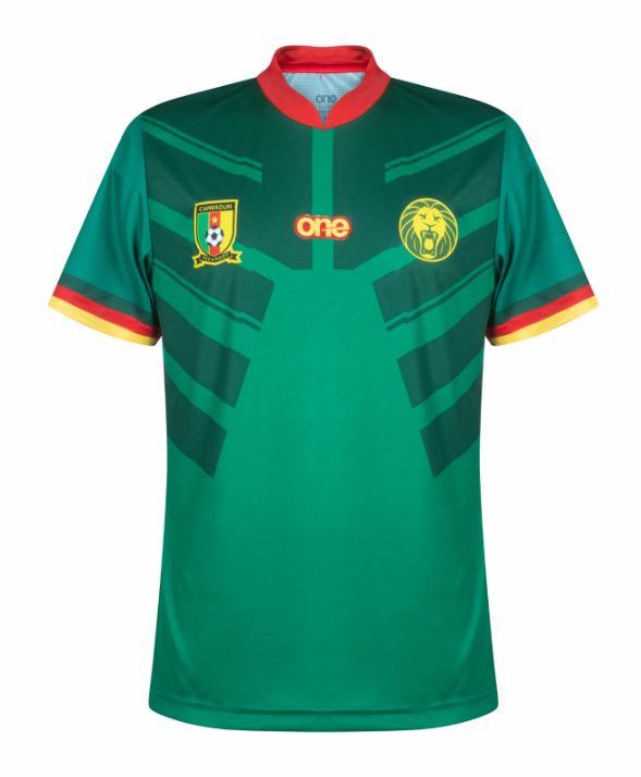 Maillot Cameroun Domicile 2022/23 - Cliquez sur l'image pour la fermer