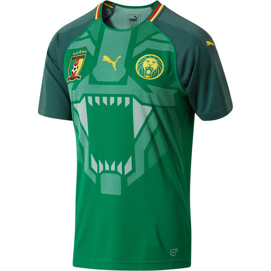 Maillot Cameroun Domicile 2018 - Cliquez sur l'image pour la fermer