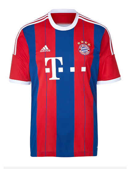 Maillot Bayern Munich Domicile 2014/2015 - Cliquez sur l'image pour la fermer