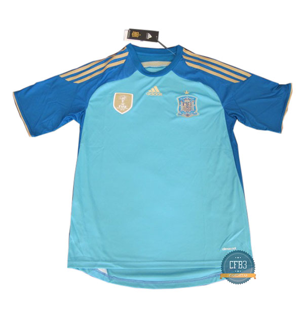 Maillot Espagne Guardien Domicile 13/14 - Cliquez sur l'image pour la fermer
