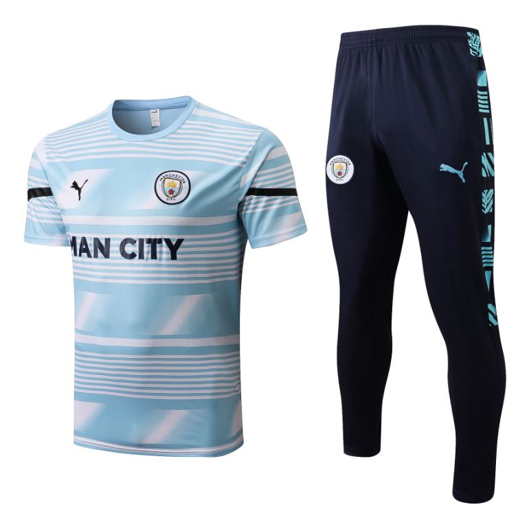 Maillot + Pantalon Manchester City 2022/23 - Cliquez sur l'image pour la fermer
