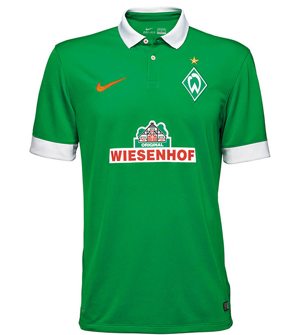 Maillot Werder Brême Domicile 2014/2015 - Cliquez sur l'image pour la fermer