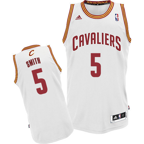 J.R Smith, Cleveland Cavaliers - White - Cliquez sur l'image pour la fermer