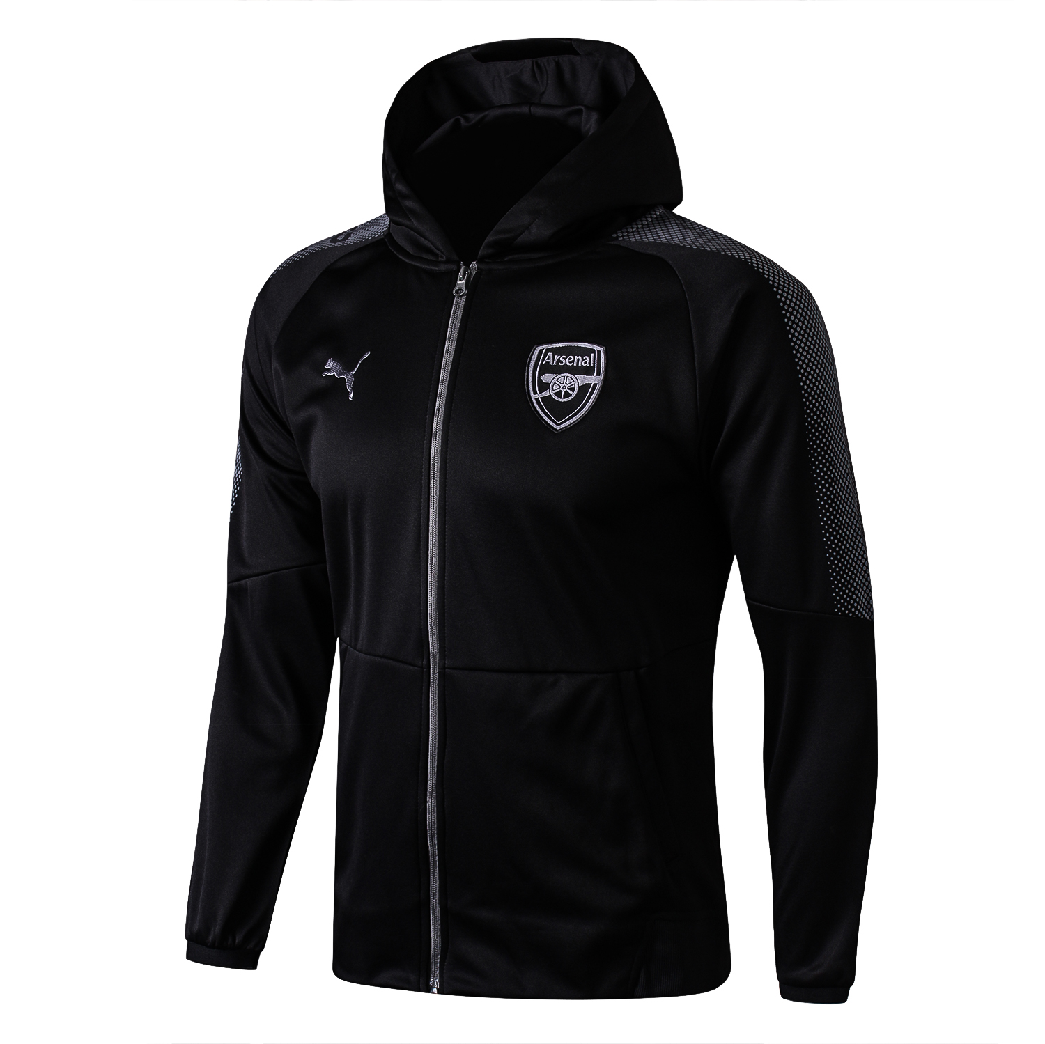 Veste zippé à capuche Arsenal 2017/18 - Cliquez sur l'image pour la fermer
