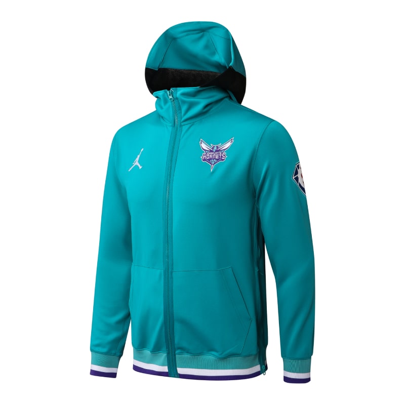 Veste zippé à capuche Charlotte Hornets - Cliquez sur l'image pour la fermer
