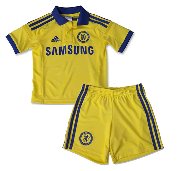 Kit Junior Chelsea Exterieur 2014/2015 - Cliquez sur l'image pour la fermer