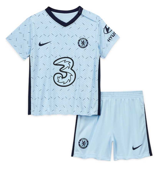 Chelsea Extérieur 2020/21 Junior Kit - Cliquez sur l'image pour la fermer