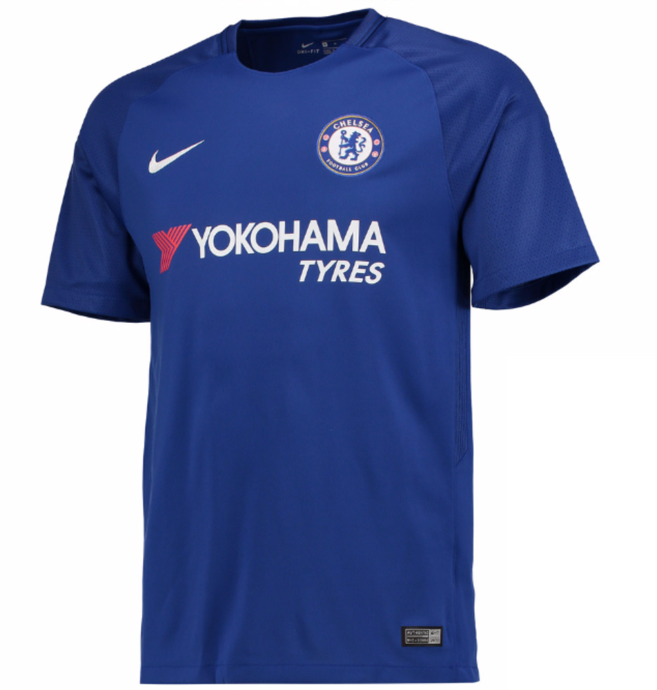 Maillot Chelsea Domicile 2017/18 - Cliquez sur l'image pour la fermer
