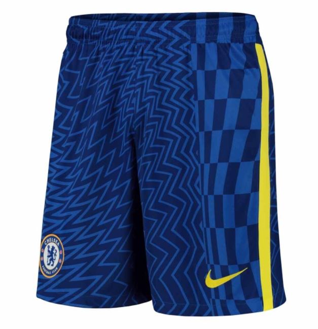 Chelsea Shorts Domicile 2021/22 - Cliquez sur l'image pour la fermer