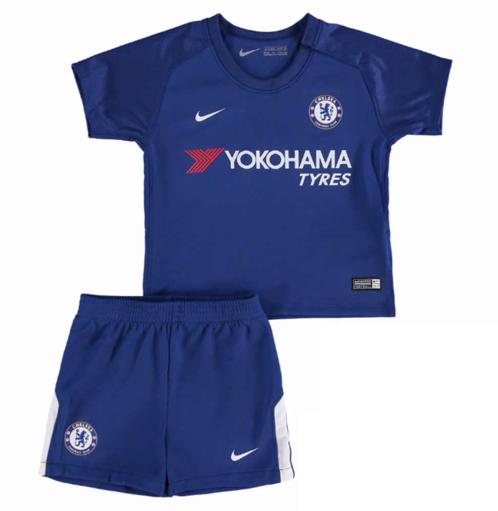 Chelsea Domicile 2017/18 Junior Kit - Cliquez sur l'image pour la fermer