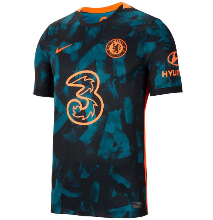 Maillot Chelsea Third 2021/22 - Cliquez sur l'image pour la fermer