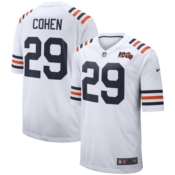 Tarik Cohen, Chicago Bears - White - Cliquez sur l'image pour la fermer